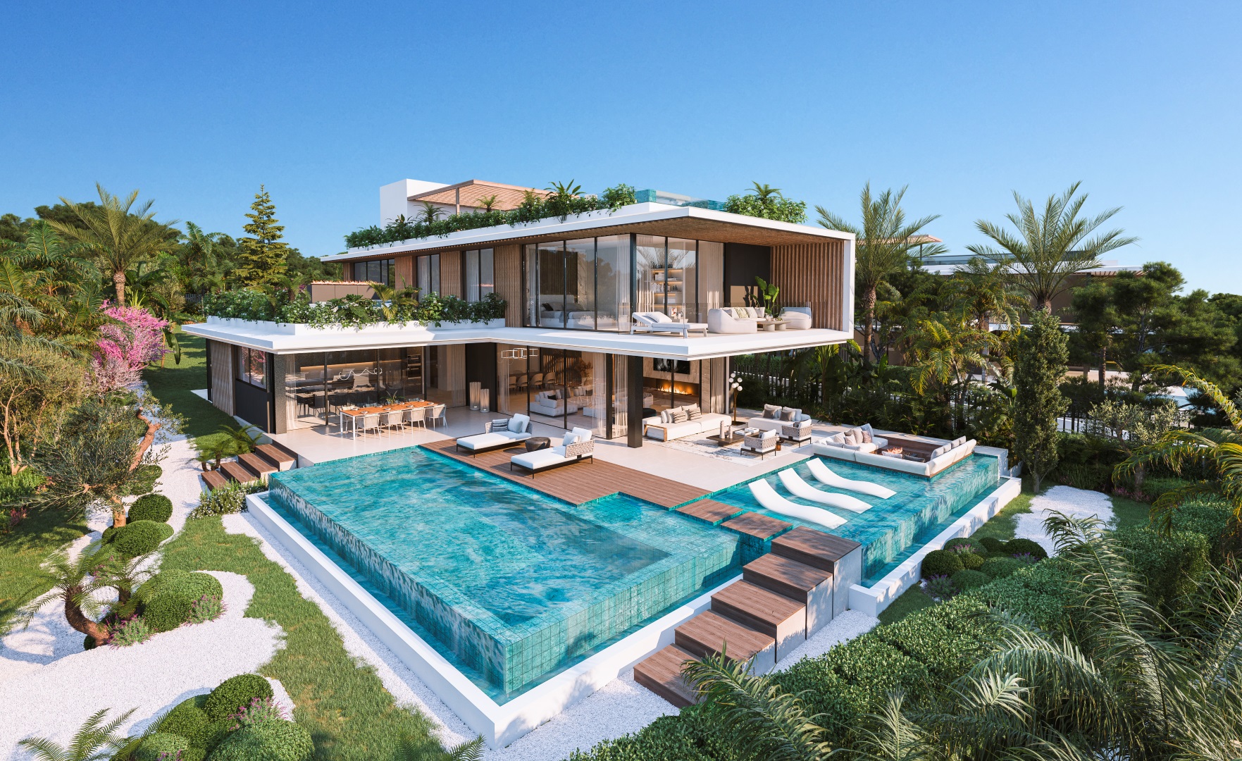 The best modern villas of the moment in Marbella